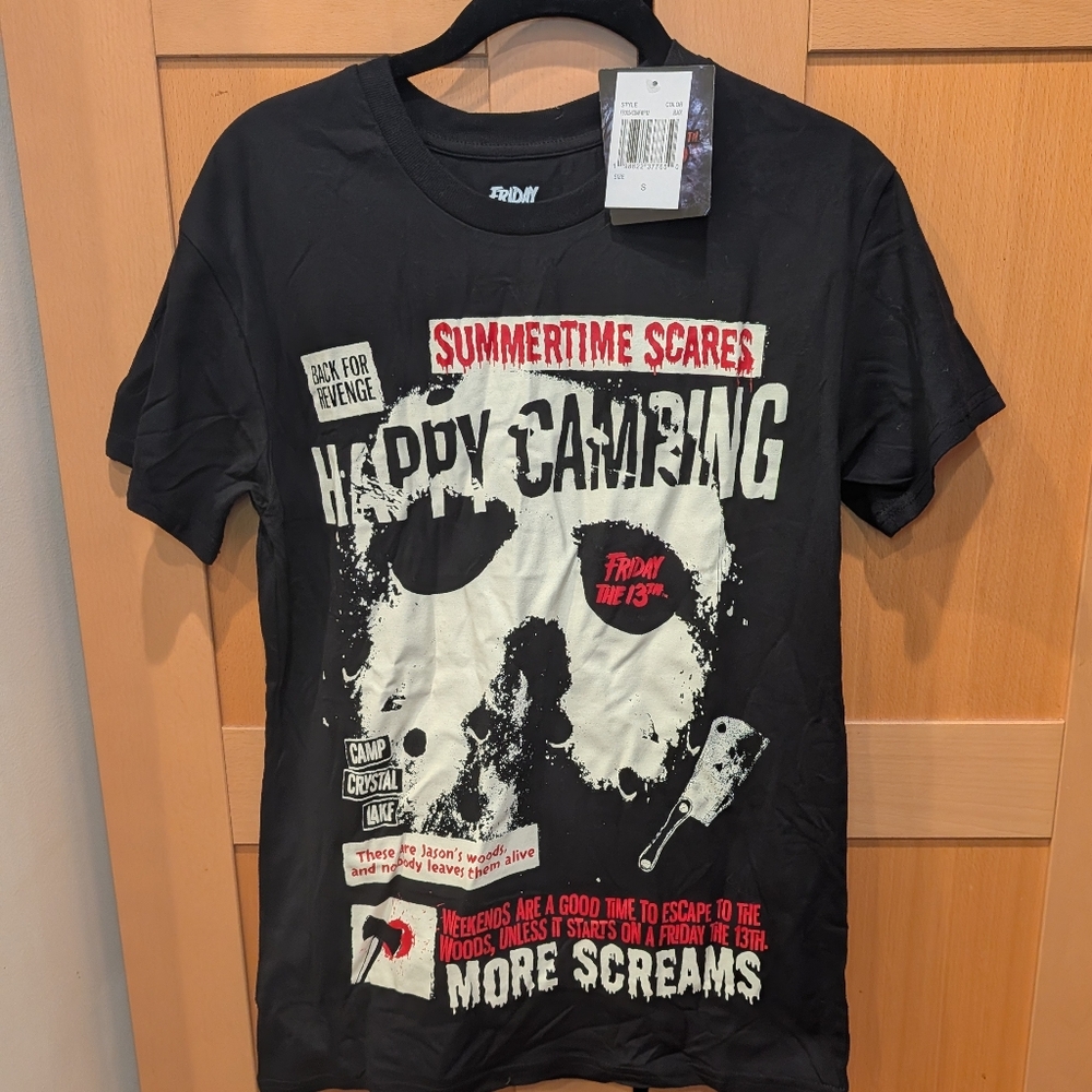 Friday the 13th Graphic T Shirt NWT
